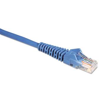 TRIPPLITE CAT6 Snagless Molded Patch Cable, 25 ft, Blue