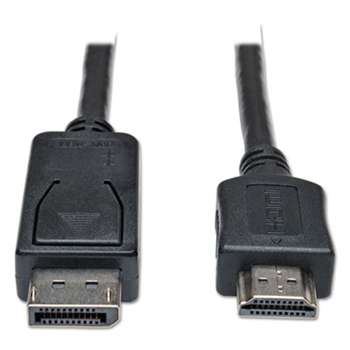 Tripp Lite P582006 DisplayPort Cable, HDMI M/M, Black