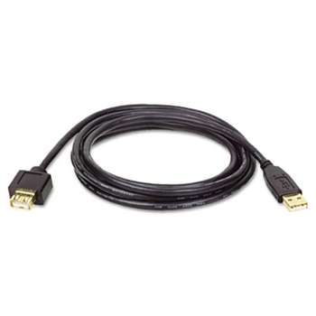 Tripp Lite U024006 U024-006 6-ft. USB A/A Gold Extension Cable for USB 2.0 Cable USB-A M/F