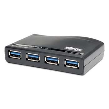 TRIPPLITE 4-Port USB 3.0 SuperSpeed Hub, Black