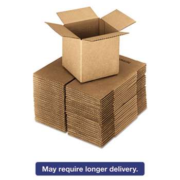 GENERAL SUPPLY Brown Corrugated - Cubed Fixed-Depth Shipping Boxes, 16l x 16w x 16h, 25/Bundle
