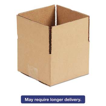 GENERAL SUPPLY Brown Corrugated - Fixed-Depth Shipping Boxes, 18l x 12w x 8h, 25/Bundle