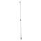 UNGER Opti-Loc Aluminum Extension Pole, 8ft, Two Sections, Green/Silver