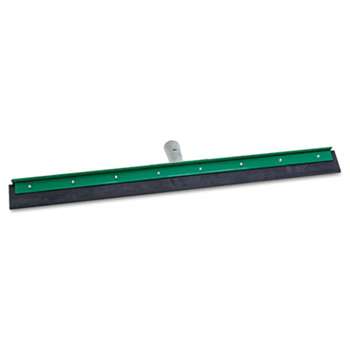 UNGER AquaDozer Heavy-Duty Squeegee, Black Rubber, Straight, 24" Wide Blade