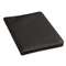 Universal 32660 Leather-Look Pad Folio, Inside Flap Pocket w/Card Holder, Black