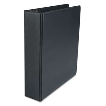 UNIVERSAL OFFICE PRODUCTS Economy Non-View Round Ring Binder, 2" Capacity, Black