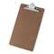 Universal 40305 Hardboard Clipboard, 1-1/4" Capacity, Holds 8-1/2w x 14h, Brown