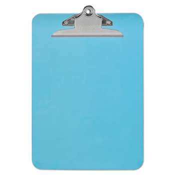 UNIVERSAL OFFICE PRODUCTS Plastic Clipboard with High Capacity Clip, 1" Capacity, Holds 8 1/2 x 12, Blue