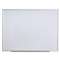 UNIVERSAL OFFICE PRODUCTS Dry Erase Board, Melamine, 48 x 36, Aluminum Frame