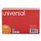 UNIVERSAL OFFICE PRODUCTS Index Cards, 4 x 6, Blue/Salmon/Green/Cherry/Canary, 100/Pack