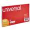 UNIVERSAL OFFICE PRODUCTS Ruled Index Cards, 5 x 8, White, 100/Pack