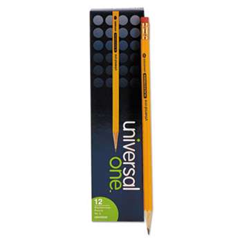 UNIVERSAL OFFICE PRODUCTS Blackstonian Pencil, HB #2, Medium Soft, Yellow, Dozen