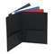 UNIVERSAL OFFICE PRODUCTS Two-Pocket Portfolio, Embossed Leather Grain Paper, Assorted Colors, 25/Box