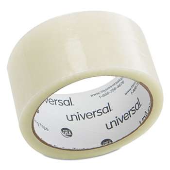 UNIVERSAL OFFICE PRODUCTS General Purpose Box Sealing Tape, 48mm x 50m, 3" Core, Clear