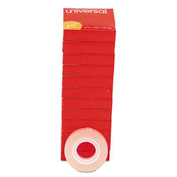 Universal 81236 Invisible Tape, 1/2" x 1296", 1" Core, Clear