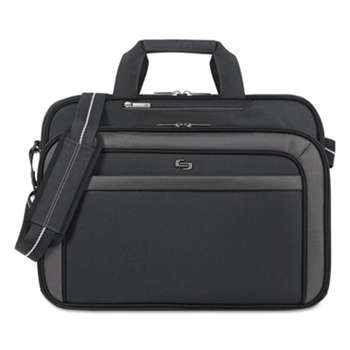 UNITED STATES LUGGAGE Pro CheckFast Briefcase, 17.3", 17" x 5 1/2" x 13 3/4", Black