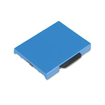 U. S. STAMP & SIGN T5470 Dater Replacement Ink Pad, 1 5/8 x 2 1/2, Blue