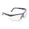 HONEYWELL ENVIRONMENTAL Genesis Wraparound Safety Glasses, Black Plastic Frame, Clear Lens