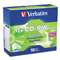 VERBATIM CORPORATION CD-RW, 700MB, 4X-12X High Speed, Branded Surface, 10/PK Slim Case