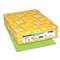 NEENAH PAPER Color Paper, 24lb, 8 1/2 x 11, Martian Green, 500 Sheets