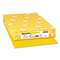 NEENAH PAPER Color Paper, 24lb, 11 x 17, Solar Yellow, 500 Sheets