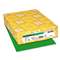 NEENAH PAPER Color Cardstock, 65lb, 8 1/2 x 11, Gamma Green, 250 Sheets