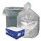 WEBSTER INDUSTRIES High Density Waste Can Liners, 56gal, 14 Microns, 43 x 46, Natural, 200/Carton