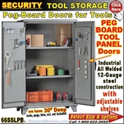 66SSLPB / Heavy-Duty Security Tool Storage Cabinets