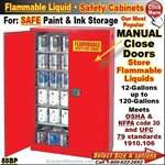 88BP / Flammable Safety Cabinets