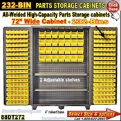 88DT272 / 232-Bin Heavy-Duty Storage Cabinet
