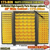 88DZ248 / 173-Bin Heavy-Duty Storage Cabinet