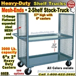 88EB / 2-Shelf MESH-ENDS Stock Transport Truck