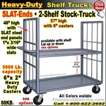 88KB / 2-Shelf SLAT-ENDS Stock Transport Truck