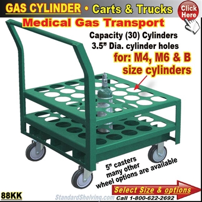 88KK / Medical Gas-Cylinder Cart