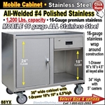 88YX / Stainless Steel Mobile Carts