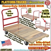 AMRPTAWD / Wood-Deck Platform Trucks