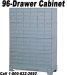 96-DRAWER STEEL CABINET (DM96A) DURHAM