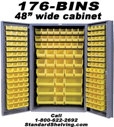 176-BIN SECURITY BIN STORAGE CABINETS (H9-176A) (H9-4821767)