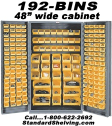 192-BIN SECURITY BIN STORAGE CABINETS (H9-192A) (H9-4821928)