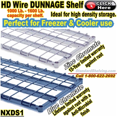 DUNNAGE Wire Shelves / NXDS1