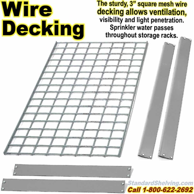 EXTRA Wire-Deck Rivet Shelves / NXRLXWREL