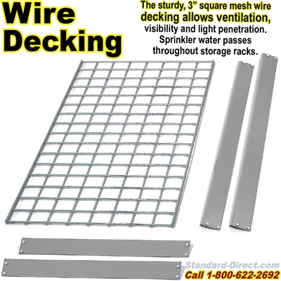 EXTRA Wire-Deck Rivet Shelves / NXWR01EL