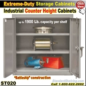 ST020 / Extreme-Duty Counter Height Storage Cabinets