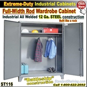 ST116 / Extreme Duty Wardrobe Storage Cabinet