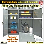 ST119 / Extreme Duty Janitorial & Maintenance Cabinet