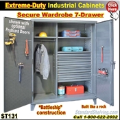 ST131 / Extreme Duty 7-Drawer Wardrobe Cabinet