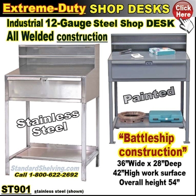 ST901 / Extreme Duty Shop & Foreman Desk