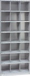 STEEL BIN UNIT WITH 21-OPENINGS, UNIT 87"HIGH (TBD)