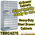 42-Drawer Steel Parts Cabinets / TBDC4275