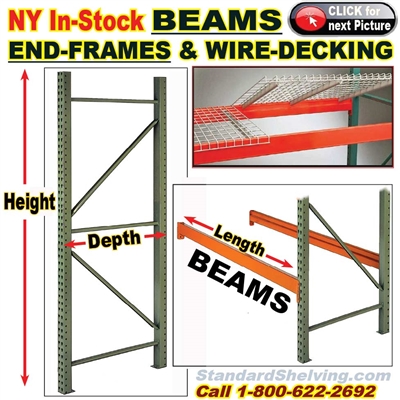 Pallet Racks IN-STOCK (NY Warehouse) / TBPRNY